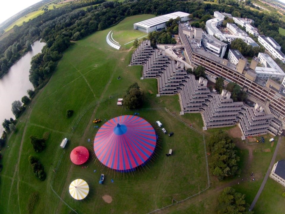 UEA nhìn từ trên cao